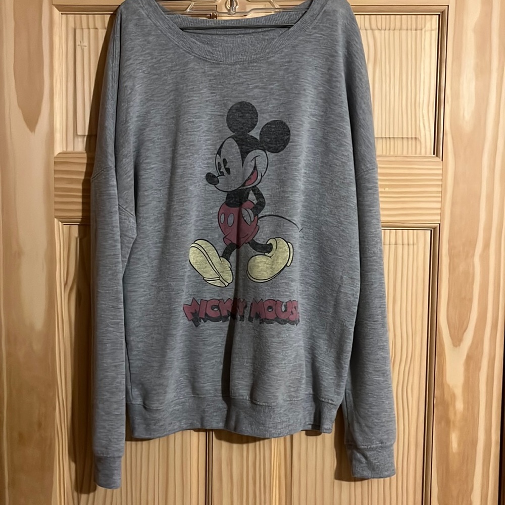 Distressed crewneck from target